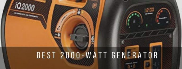 Top 7 best 2000-watt portable generators