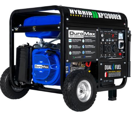 DuroMax XP12000EH dual fuel power station