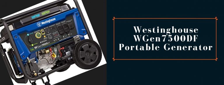 Westinghouse WGen7500DF power station for RVs