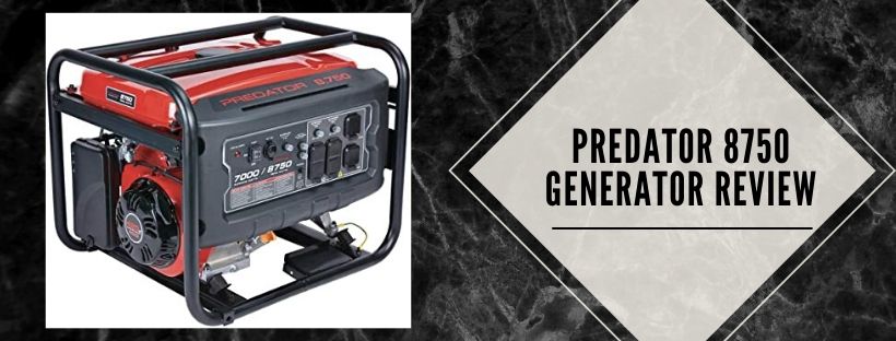 Predator 8750 portable generator