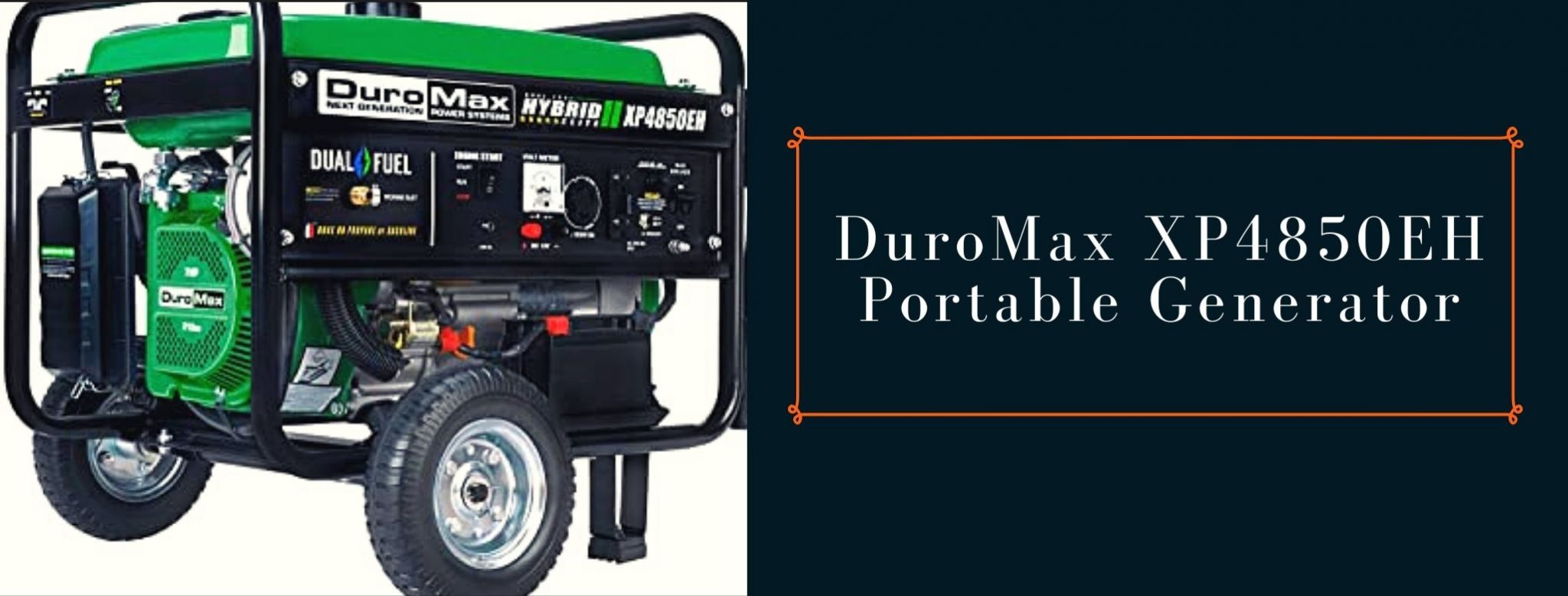 DuroMax XP4850EH Portable Generator Review